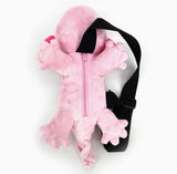 Axolotl Plush Sling Backpack