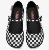 Chocolaticas® Checkers Women's Mary Jane - Flat Shoe