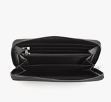 Embossed Skull Wallet in Vinyl