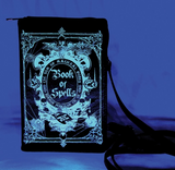 Glow in the Dark Book of Spells Clutch Bag