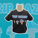 Trip Hazard - Black unisex T-shirt