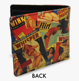 Vintage Girlie Magazines - Wallet