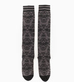Bat Damask  - Knee High Socks