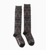 Bat Damask  - Knee High Socks
