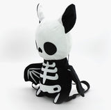 Skeleton Bat Stuffed Backpack
