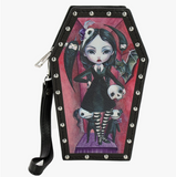 Coffin Girl Wallet in Vinyl