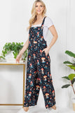 Dreamy Mushroom Corduroy Overall