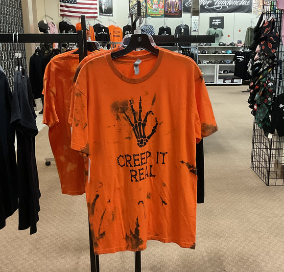 Creep It Real - Halloween  Tie Dye T-shirt
