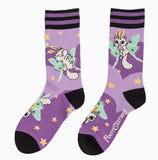 Kitty Moths - Crew Socks