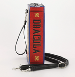 Colored Dracula Book Clutch Bag in Vinyl