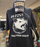 Hiss fake your death - Black T-shirt