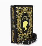 Jane Austen Novels Book Clutch
