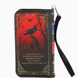 Edgar Allan Poe Book Wallet in Vinyl