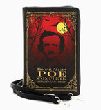 Edgar Allan Poe-  Book Clutch Bag