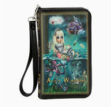 Teary Alice in Wonderland Wallet in Vinyl