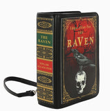 The Raven Vintage Book Goth Backpack
