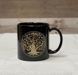 Giant Black Tree Of Life - Mug