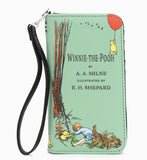 Winnie the Pooh Book - Green Wallet in Vinyl