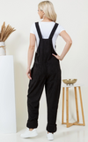 Black Corduroy Overall