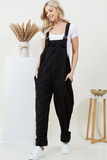 Black Corduroy Overall