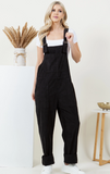 Black Corduroy Overall