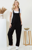 Black Corduroy Overall