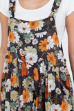 Flower Print Overall