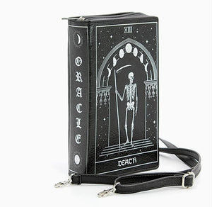 Tarot Card Book Clutch Bag