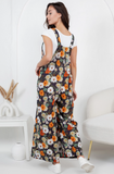 Flower Print Overall