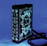 Glow in the Dark Book of Spells Clutch Bag
