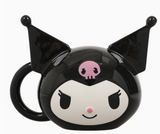 Kuromi Sculpted Ceramic Mug