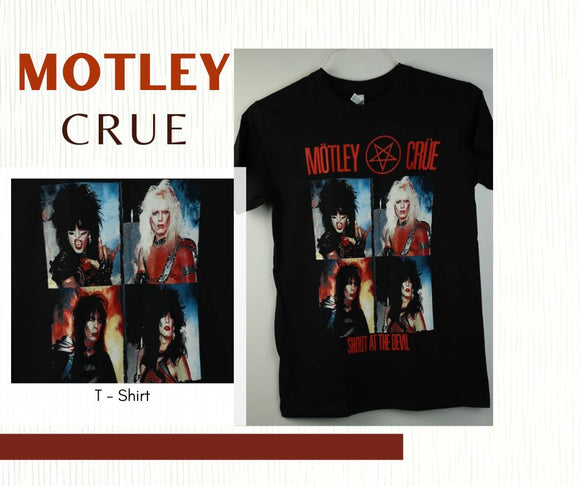 Mötley Crüe -Shout at the devil - Unisex T-shirt