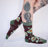 Mystic Mushrooms Crew Socks