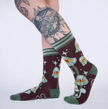 Mystic Mushrooms Crew Socks