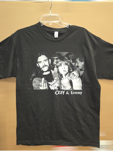 Ozzy and Lemmy - hellraisers unisex tee – Universe In The Clouds