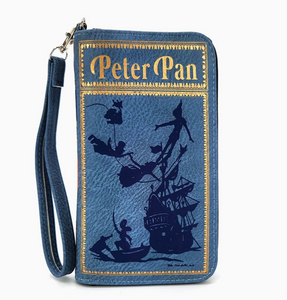 The Peter Pan Wallet: Blue