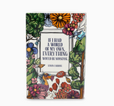 Large Book Vase, Alice in Wonderland - Floral Nonsense