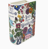 Large Book Vase, Alice in Wonderland - Floral Nonsense