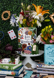 Large Book Vase, Alice in Wonderland - Floral Nonsense