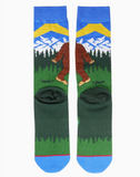 Bigfoot Trails: Green  - Socks