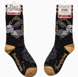 Raven's Grimoire Crew Socks