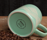 Danica Studio Mint Imprint Stoneware Mugs 12 oz
