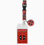 Marvel Deadpool Mask Logo Lanyard