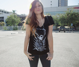 Demon Love - Women's Loose Neck T-Shirt