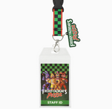 Five Nights At Fredy's Pizza Staff Lanyard
