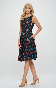 Colorful Frog Print