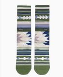 Strata Green - Crew socks