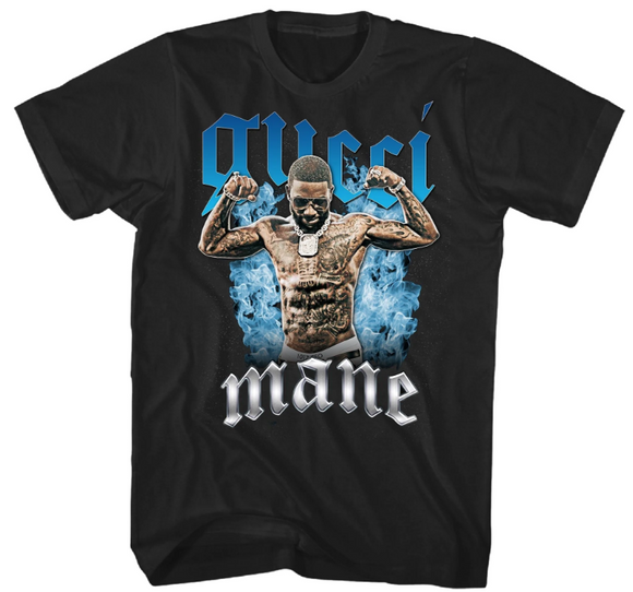 Gucci Mane Blue Fire t-shirt
