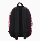 Hello Kitty Logo Toss Aop Travel Backpack