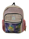 Tie Dye Front- Hemp Backpack